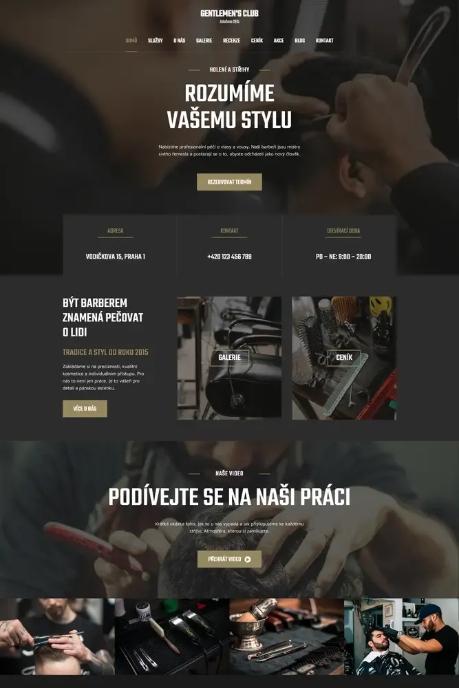 Ukázka webu